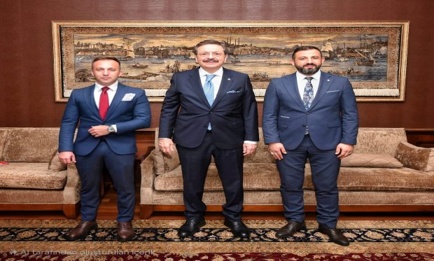 BAŞKAN TEKELİ'DEN HİSARCIKLIOĞLU'NA ZİYARET