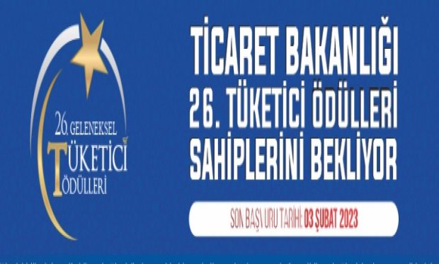 26. tüketici ödülleri ilanı